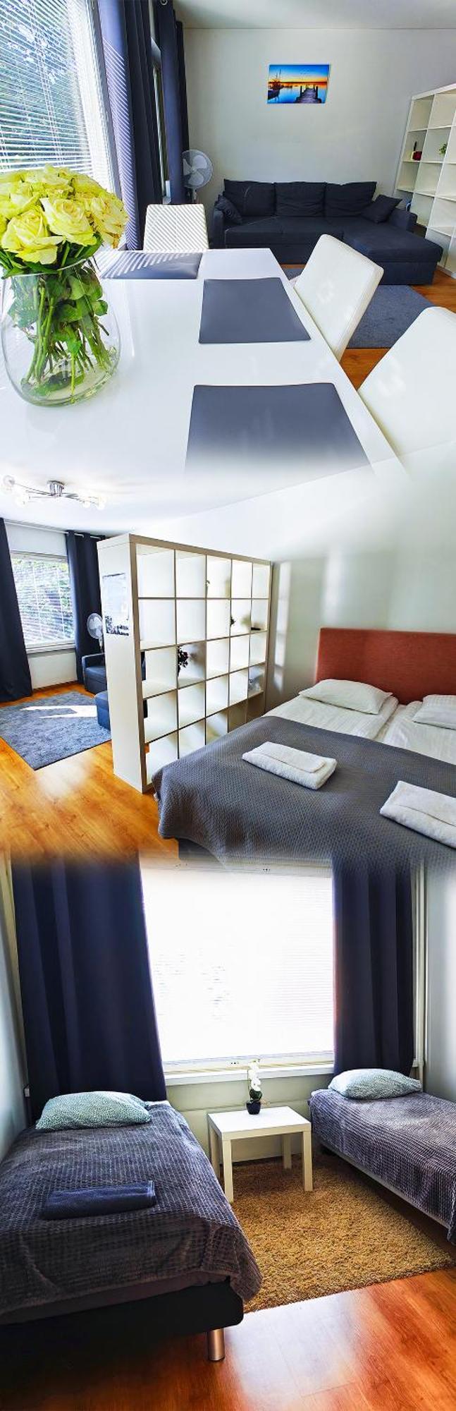 3-Room Apartment In Oulu Center, Parking Eksteriør bilde